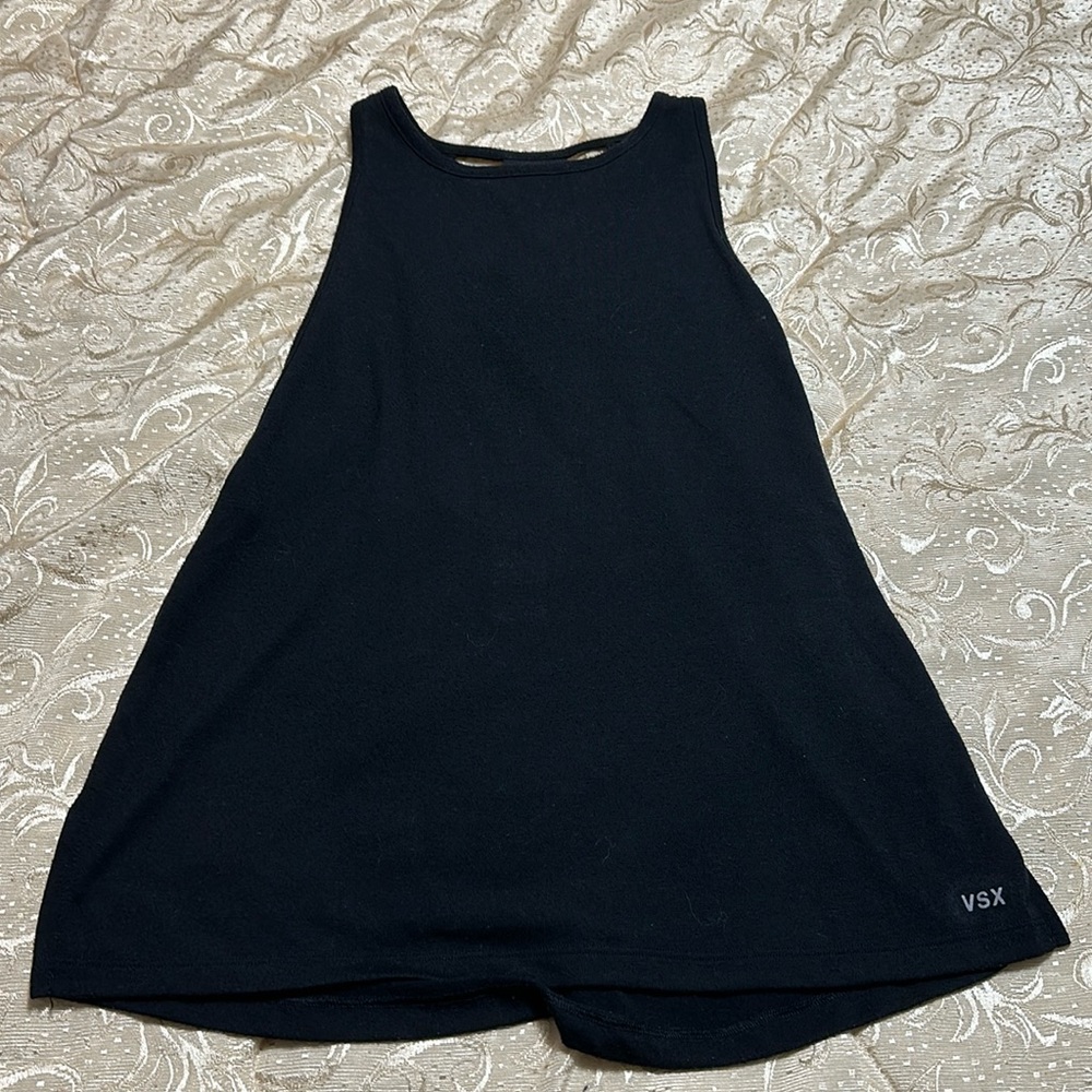 Black Victoria’s Secret Sport Tank Top w/ Open Back